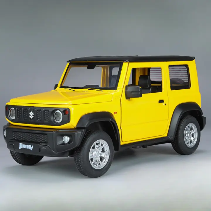 Modelo De Coche Suzuki Jimny 1:24 En Escala Con Puertas Abatibles Luz Y Sonido Absorci\u00f3n De Choques Regalo Para Niños Y Coleccionistas - 1