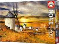 Educa - Puzzle de 1500 Piezas  Molinos de Viento. Incluye Pegamento Fix Puzzle. + 14 años Educa 19618 - details 3