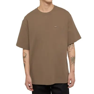 Camiseta Dickies Clancy Heavyweight Tee Ss Mushroom DK0A4Z4LMR11 - 1
