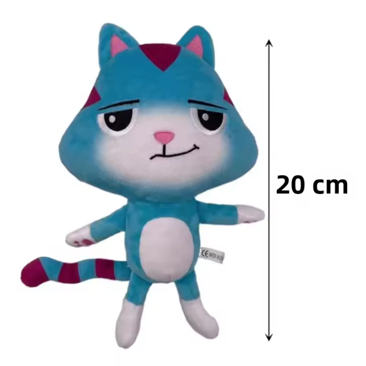Muñeca De Peluche Gabby Casa De Muñecos Animales Lindo Juguete Gaby Gato De Peluche Dibujos Animados Muñeco De Cordero Para Niños - 1