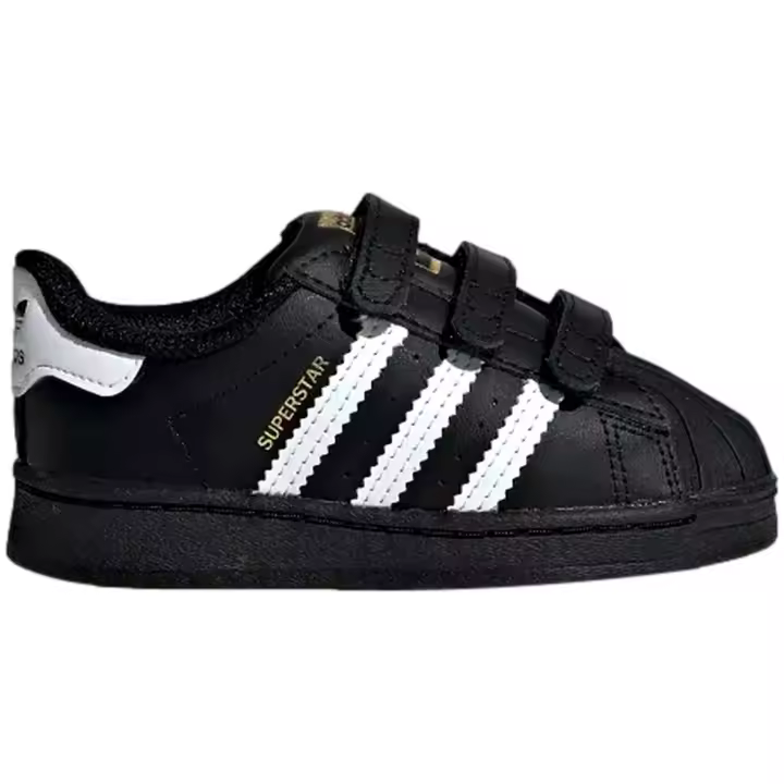 Zapatillas Adidas Superstar para bebe en color negro - 1