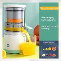 Exprimidor Naranjas Eléctrico 45 W Exprimidor Zumo con USB y Cepillo de Limpieza Exprimidor de Cítricos Portátil para Naranja, Limón, Pomelo - details 0
