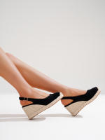 Alpargatas de cuña media con tira trasera - Verano para Mujer - details 1