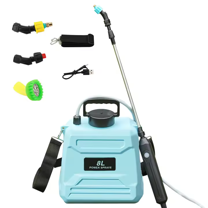 Pulverizador eléctrico de pesticidas pequeños 5/8L puede recuperar automáticamente pulverizador de pesticidas de alta presión para la pulverización de flores agrícolas - 1