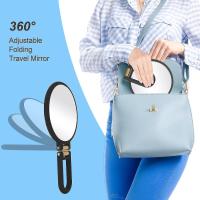 Espejo de aumento 30x Espejos de mano de viaje con mango-Espejo de mano de doble lado con 1X 30X Magn - details 3