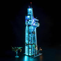 Set De Iluminación LED LocoLee 76269 Para Bloques De Construcción Avengers Tower Accesorios De Iluminación Incluidos - details 1