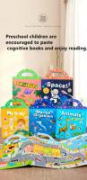 Libro De Pegatinas Reutilizables Para Niños Con Diversos Escenarios Juego De Rompecabezas DIY Educativo Juguetes Clásicos Para Niños De 2 a 4 Años Regalos - details 11