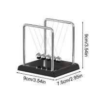 1PC Newton Pendulum Ball Máquina De Movimiento Perpetuo Levitación Magnética Pequeña Decoración Para Escritorio De Oficina Y Estudio - details 5