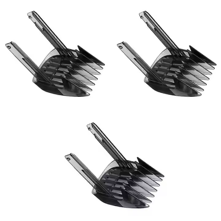 3x pelo Clipper longitudinal Fija posicionamiento peine para hc7460 hc7462 hc9450 hc9452 hc9490 7-24mm para - 1