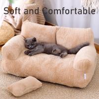 Small dog kennel, four seasons, cat nest pet sofa, pet supplies, removable and washable, warm, safe and solid, non-slip base, pets like, portable and mobile, home with, durability - details 1