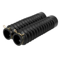 2Pcs Cubiertas De Polvo Para Horquilla De Motocicleta Accesorios Anticaída En Goma Protección Para Amortiguadores De Frente Para BMW Honda Suzuki Y Más - details 3