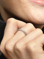 Pandora - Anillo Brillo y Corazones-Plata de Lei - details 2
