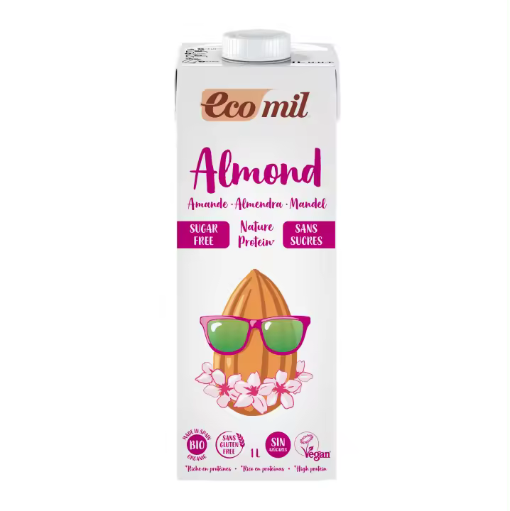 Bebida Almond Nature Proteine  Ecomil - 1