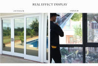 Película De Vidrio Reflector Unidireccional Autoadhesiva Para Control De Calor Solar Decorativa Para Edificios Y Hogares Vinilo De Vidrio Estampado Opaque - details 4