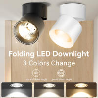 Lámpara De Pared LED Plegable Downlight Para Sala De Estar Cocina Iluminación Interior Foco De Techo Montaje En Superficie - details 4