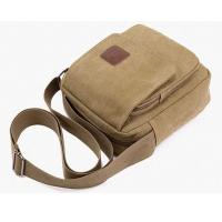 Bolso Bandolera De Lona Vintage Para Hombre Gran Capacidad Antirrobo Bolso Pequeño De Exterior Resistente Al Desgaste Monedero Negocios Bolsa De Hombro - details 3