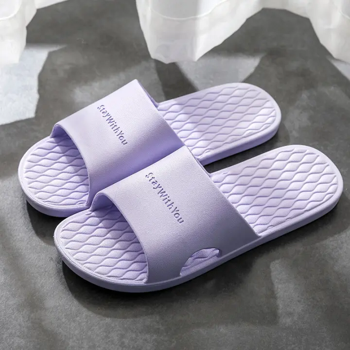 Sandalias De Playa Unisex EVA Suave Verano Casual Flip Flop Zapatos De Baño Para Hombres Y Mujeres Parejas Moda Nueva - 1