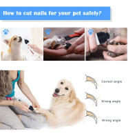 Afilador De Uñas Para Perros Recargable USB Tijeras Eléctricas Para Mascotas Herramientas De Peluquería Para Pies De Gatos Y Perros - details 9