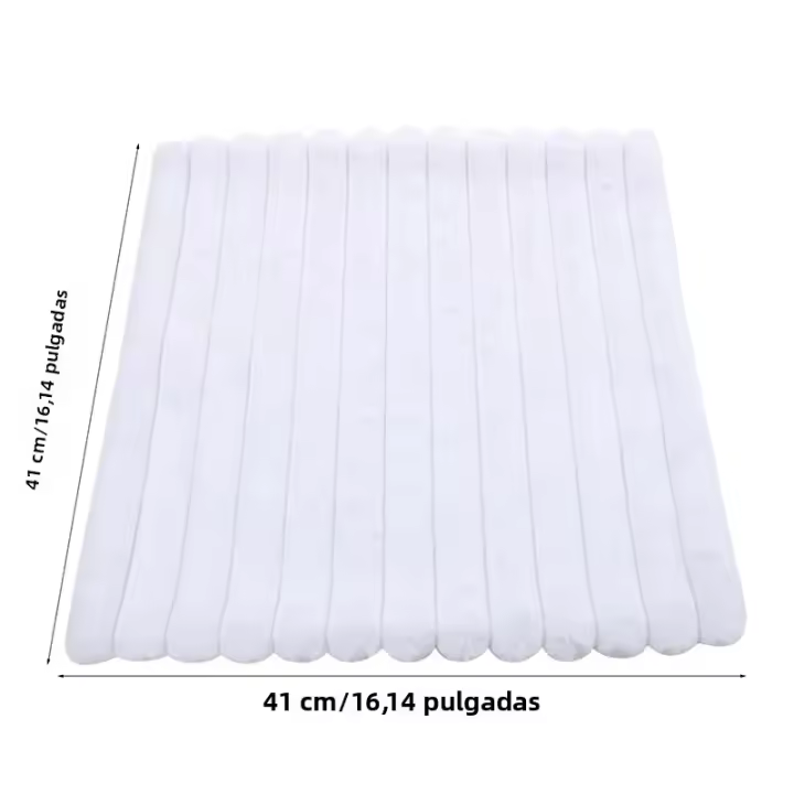  Funda De Cojín Decorativa Blanca Y Rosa Retro Suave Para Sofá Cubierta De Cojín De Cama Moderna Rectangular Para Adultos - 1