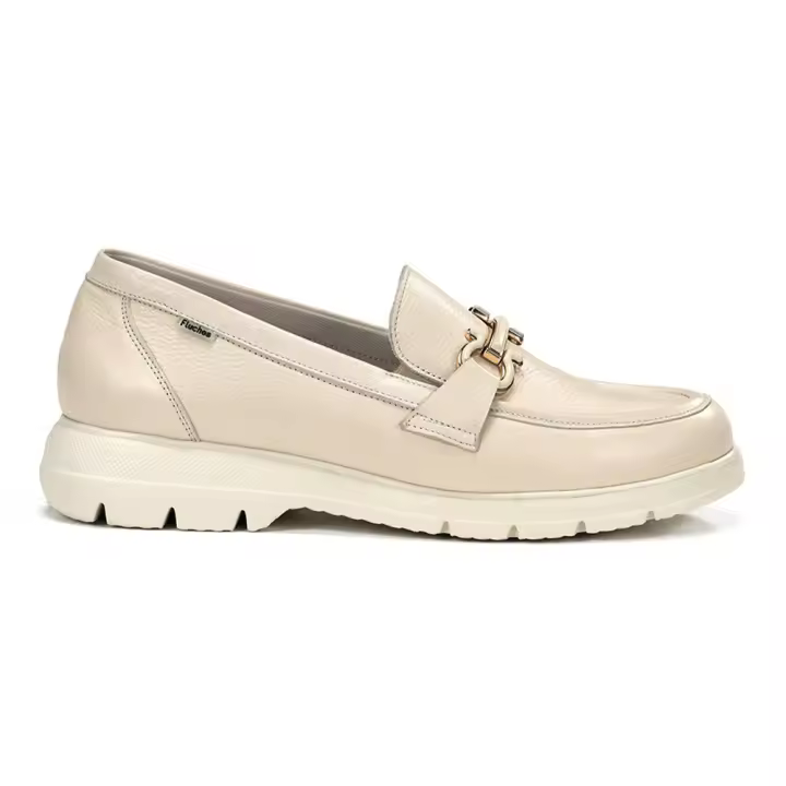 Shoes Mocasines Casual Mujer marca Fluchos modelo F1936 para mujer en color blanco - 1