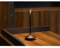 Lámpara De Mesa Recargable Creativa Con Toque LED Para Hotel Bar Café Lámpara Decorativa Para Escritorio Fuente De Iluminación Contemporánea - details 7