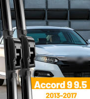Limpia Parabrisas Delantero Limpia Para Honda Accord 9 9.5 2013-2017 Plegable Natural De Goma Negro Resistente a Temperaturas De -40 a +158℃ Accesorios De Ventanas Delanteras - details 0