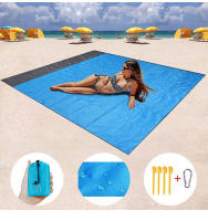 Manta De Playa Plegable Y Ligera Para Camping 2x2.1m Impermeable Y Antisandía Tapete De Picnic Matrícula Portátil Para Exteriores - details 9