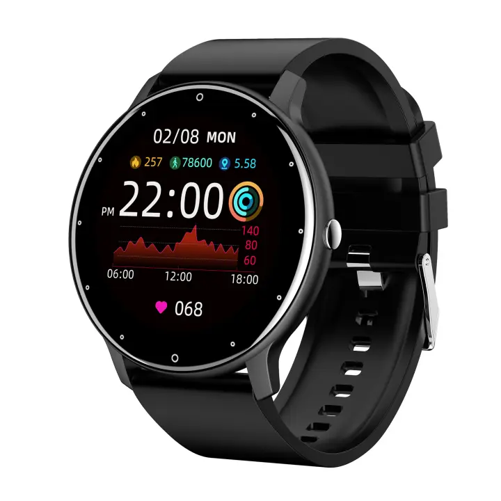 Reloj inteligente, resistente al agua IP67, reloj para hombres y mujeres con monitor de frecuencia cardíaca y monitor de sueño - 1