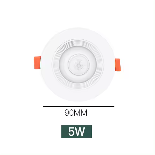 Lámpara De Techo Recubierta Reclinada Con Sensor De Movimiento PIR 20W 15W 10W 5W Para Pasillo Sala De Estar Cocina Iluminación Decorativa AC85-265V - 1