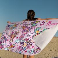 Toalla De Playa Tokidoki De Japón Microfibra Absorbente Secado Rápido Suave Para Yoga Natación Resort Montañismo Tamaño 76x182 Cm - details 4