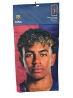 Barcelona Toalla Playa lamine Yamal, 70 x 140 cm, Barça, toalla lamine Yamal, toalla de barcelona, toalla de fútbol, fútbol barcelona, FCB, 100% microfibra, producto oficial, original. - details 3