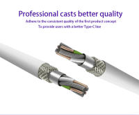 Cable De Carga Super Rápida Tipo C 5A Para Huawei P30 P20 pro Lite Mate20 10 pro P10 plus Lite Compatible Con USB 3.1 - details 4