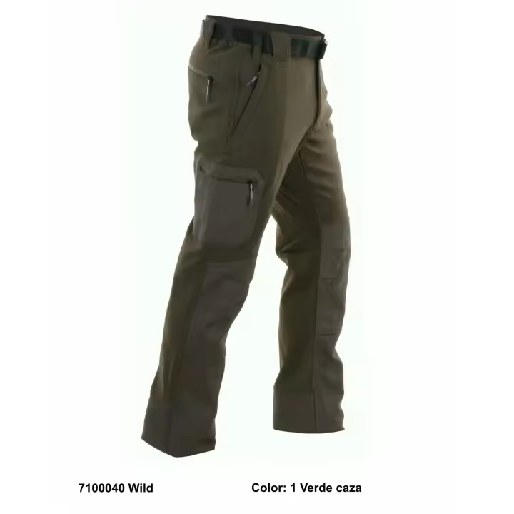 Pantalones Sphere Pro Wild Hombre Verde Caza - 1