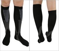 Calcetines De Compresión Para Hombres Y Mujeres Antifatiga Alivio Del Dolor 20-30 Mmhg Negro Adecuados Para Deportes Ciclismo Rugby Golf Ice Hockey Fútbol Baloncesto Skateboard Danza - details 11
