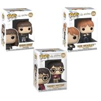 Funko PAck 3 figuras Harry Potter ROn Weasley 132 133 134 Hermione Granger ROn Weasley Devil Devil Snare Stone Piedra Filosofal VArita - details 2