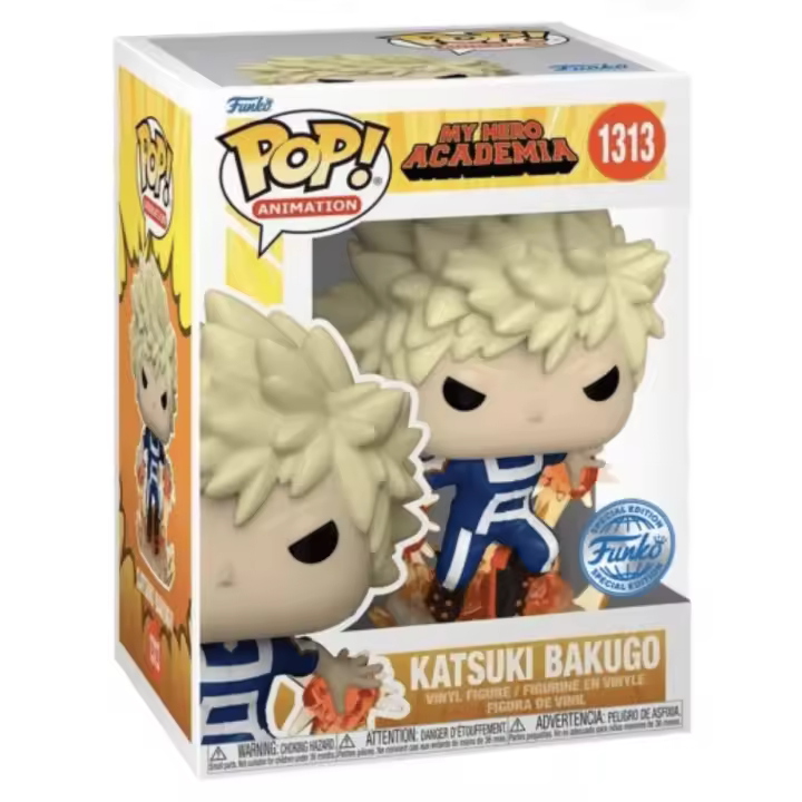 Funko Pop  Katsuki Bakugo (1313)  My Hero Academia  Edición Especial - 1