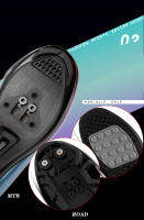 Zapatos De Ciclismo Para Carretera Hombre 2024 Transpirables Con Cierre Self-Locking Ultraligeros Para Bicicleta SPD Zapatillas De Ciclismo MTB - details 5
