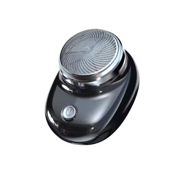 maquina de afeitar mini para Hombres Portátil de viaje Recargable USB  Compacta  - Afeitadora Eléctrica Inalámbrica  Corta Pelo y Barba - 1