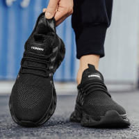Zapatillas De Deporte Para Hombre YRZL Suela De Goma Transpirables Ligeros Zapatillas De Correr Negro Tenis De Caminar Aire Mesh Antideslizantes Para Verano - details 10