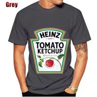 Camiseta De Tomate Heinz Moda Verano Para Hombres Y Mujeres Estilo Casual Hip-Hop Cuello Redondo Manga Corta Top Transversal - details 13