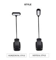 Luz De Lectura LED Portátil Mini Con Clip Flexible Protección Ocular Luz Nocturna Para Dormitorio Y Estudio Batería Recargable - details 15