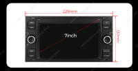 Radio De Coche Android 13 Para Ford Focus 2 S-MAX C-MAX Kuga Fiesta Fusion 2004-2007 Navegación GPS Reproductor Multimedia Con Carplay Inalámbrico ROM 32G RAM 2G Pantalla Táctil 7'' - details 6