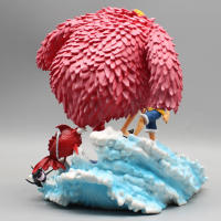 Figura De Acción One Piece Donquixote Doflamingo Vs Luffy 21cm PVC GK Estatua Modelo De Colección Decoración Para Escritorio Juguetes - details 4
