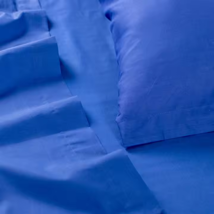 Llartextil Sabana Encimera 144 Hilos Algodón Azulon Suave - 1