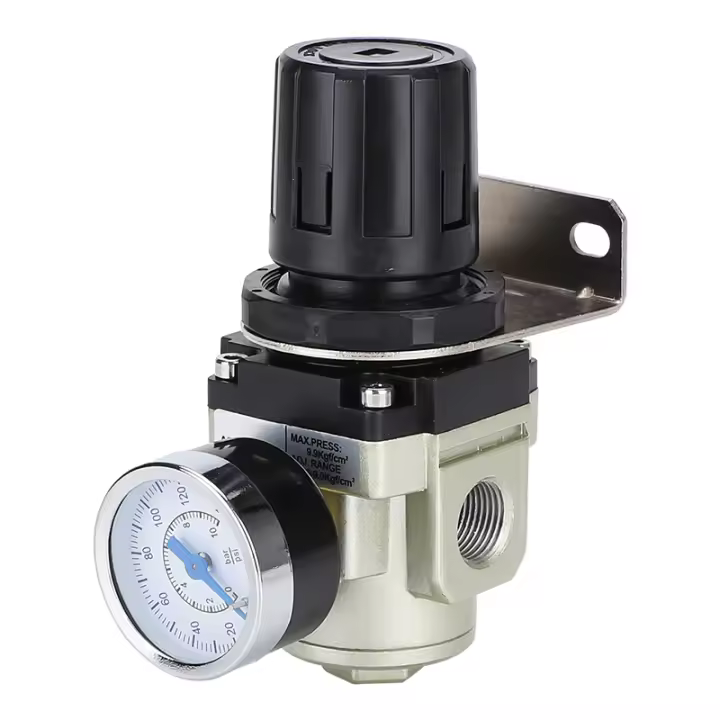 Válvula Reguladora De Presión AR2000-02 Pneumática Válvula De Reducción De Presión AR3000-03 Fuente De Aire Para Compresor - 1