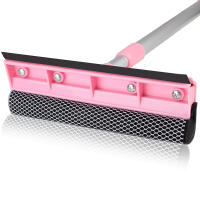 Limpia Ventanas 2 En 1 Cepillo Limpiador De Casa Herramientas De Limpieza Con Varita Telescopio Esponja Escobilla Para Vidrio Ajustable - details 8