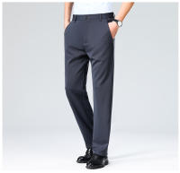 Pantalones Casuales Para Hombre Talla Grande 52 Pantalones Trasladables De Oficina Pantalones Formales De Negocios Estilo Recto Spandex Polyester - details 12