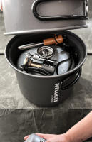 Conjunto Portátil Ultraligero Para Camping Y Senderismo WELLHIKE Juego De Cocina Plegable Para 1 Persona Con Tetera Y Utensilios De Cocina Para Picnics Al Aire Libre - details 5