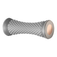 Masajeador De Pies Rolador De Yoga Para Fascia Plantar Relajación Muscular Cuidado Masajeador Manual De Plástico TPR Y ABS Tamaño 16x5x5cm - details 8