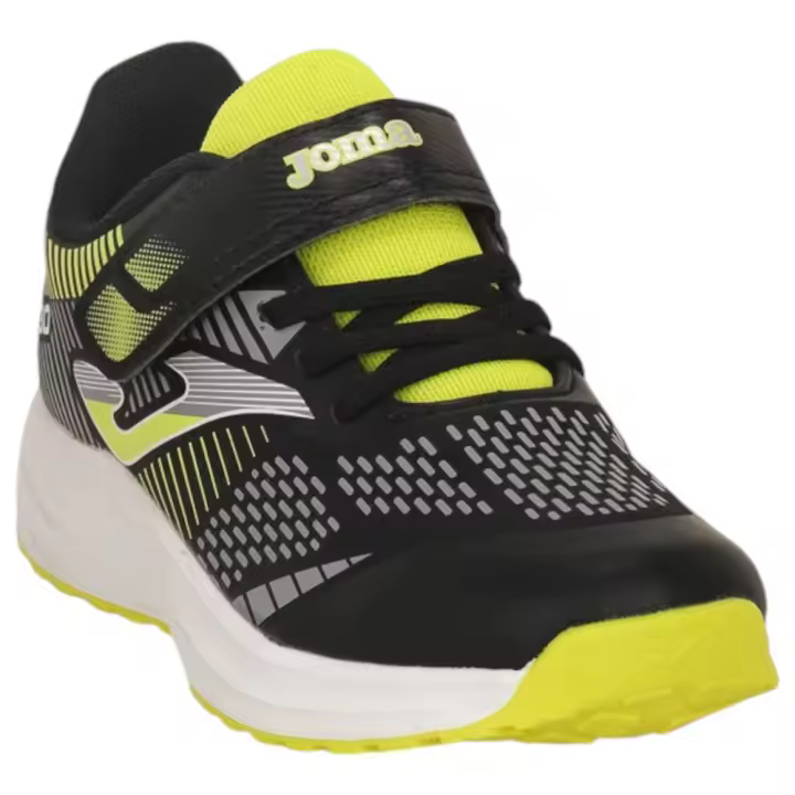 Zapatillas Joma Jr30 Jr 2401 Negro Amarillo Fluor Jr30W2401V Running Niño - 1